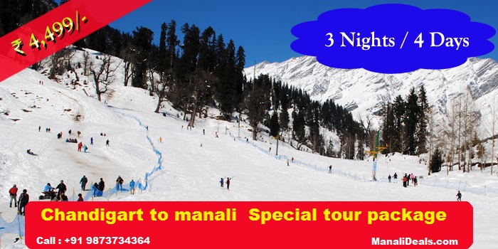Manali packages from chandigarh